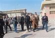 وزير الاسكان  خلال تفقده لمحطة مياه طامية بالفيوم                                                                                                     