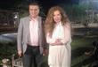 الفنانة رغدة  والإعلامي عمرو الليثي