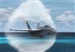 الطائرة F-18 لحظة اختراقها حاجز الصوت                                                                                                                                                                   