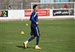 محمد ناجي جدو خلال تدريبات الأهلي                                                                                                                                                                       