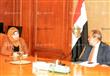 محررة مصراوي مع وزير الصناعة والتجارة خلال الجلسة
