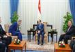 السيسي يجري مباحثات مع العاهل الأردني وجون كيري ومحمود عباس                                                                                                                                             