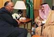 وزير الخارجية السعودي ونظيره المصري