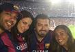 الرداد ودرة وعمرو ودينا في إسبانيا لتشجيع برشلونة (3)                                                                                                                                                   