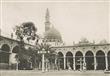 صورة من داخل ساحة المسجد النبوى عام 1916م                                                                                                                                                               