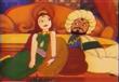 مشهد من مسلسل ألف ليلة و ليلة