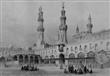 منظر عام للجامع الأزهر قديما                                                                                                                                                                            