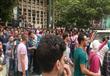 طلاب المرحلة الثالثة يقطعون طريق النهضة                                                                                                                                                                 