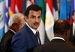 امير قطر الشيخ تميم بن حمد آل ثاني خلال اجتماعات ا