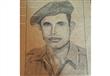 رسم للشهيد محمد مسعد