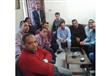 احتجاج العاملين باثار المنيا على نقل مديرهم (2)                                                                                                                                                         