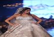  أمينة خليل بفستان "الزفاف" بعرض أزياء هاني البحيري                                                                                                                                                     