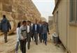 وزير اﻵثار يتفقد مشروع تطوير منطقة اﻷهرامات (5)                                                                                                                                                         
