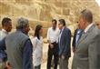 وزير اﻵثار يتفقد مشروع تطوير منطقة اﻷهرامات (6)                                                                                                                                                         