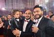تامر حسني ومصطفى قمر والليثي في حفل زفاف (24)                                                                                                                                                           