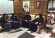 لقاء اسقف المنيا بضحية التعرية والسحل