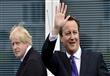  رئيس الوزراء ديفيد كاميرون وبورس جونسون عمدة لندن