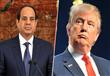 الرئيس السيسي وترامب المرشح الأمريكي