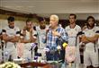 مؤتمر مرتضى منصور لتقديم الصفقات الجديدة للزمالك (18)                                                                                                                                                   