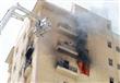 حريق يلتهم محتويات شقة سكنية