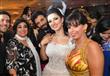 بالصور.. إطلالات سيئة للفنانات في حفل زفاف حنان مطاوع                                                                                                                                                   