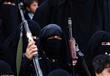 يمنيات يحملن بنادق آلية وقاذفات صواريخ (6)                                                                                                                                                              