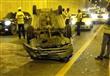 حادث انقلاب سيارة ملاكي - ارشيفية                 