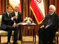 الرئيس الفرنسي ونظيره الايراني