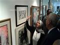 وزير الثقافة ومحافظ أسوان بمعرض الفن التشكيلي                                                                                                                                                           