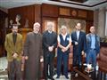 محافظ المنيا يلتقي وفد هيئة الإغاثة العالمية (4)                                                                                                                                                        