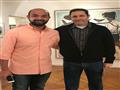 علاء مبارك يحضر معرضاً لمحسن شعلان (3)                                                                                                                                                                  