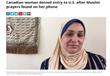 منع كندية مسلمة من دخول الولايات المتحدة