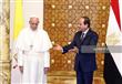 بابا الفاتيكان منذ وصوله إلى مطار القاهرة حتى لقائه الرئيس عبدالفتاح السيسي (14)                                                                                                                        