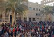 تظاهرة الطلاب احتجاجا على ارتفاع المصروفات في نوفم