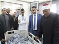 وفد أزهري رفيع المستوى يزور مصابي حادث المنيا بمست​​شفى معهد ناصر                                                                                                                                       