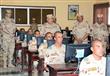 رئيس الأركان يتفقد النواحي التعليمية والإدارية