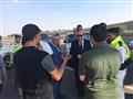 اللواءان عادل زكي وعلاء الدجوي، بتفقدا الخدمات المرورية بعددد من المحاور الرئيسية (9)                                                                                                                   