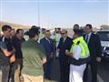 اللواءان عادل زكي وعلاء الدجوي، بتفقدا الخدمات المرورية بعددد من المحاور الرئيسية (6)                                                                                                                   