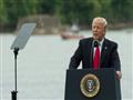 الرئيس الاميركي دونالد ترامب يلقي خطابا في سنسينات