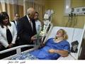 عبدالعال يزور مصابي حادث الغردقة (3)                                                                                                                                                                    
