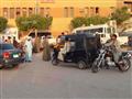 أهالي سجين متوفى يتجمهرون أمام مستشفى إسنا (2)                                                                                                                                                          