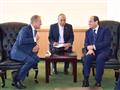 الرئيس السيسي ورئيس المجلس الأوروبي