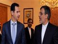 الرئيس السوري بشار الأسد وحسين جابري أنصاري