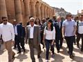 وزيرة السياحة فى معبد فيلة                                                                                                                                                                              