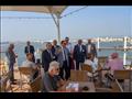 المحافظ يرحب بالفوج السياحي
