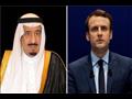 الرئيس الفرنسي والملك سلمان