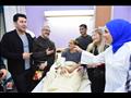 فنانون يزورون مصابي حادث المنيا                                                                                                                                                                         