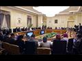 جانب من المؤتمر الصحفي بمجلس الوزراء
