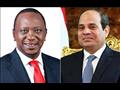الرئيس السيسي و نظيره الكيني