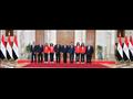 السيسي يكرم منتخب الاسكواش وفريق كرة القدم النسائية (4)                                                                                                                                                 